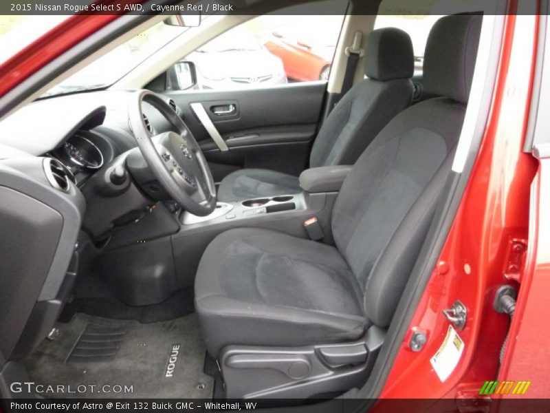 Cayenne Red / Black 2015 Nissan Rogue Select S AWD