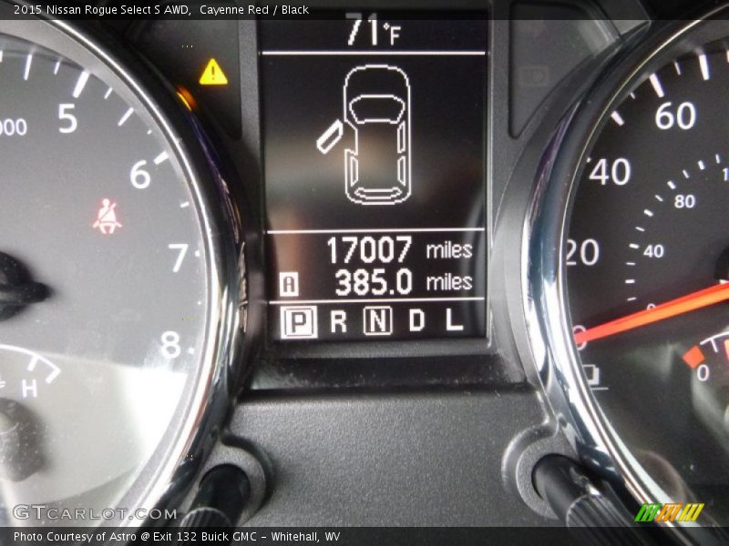 Cayenne Red / Black 2015 Nissan Rogue Select S AWD