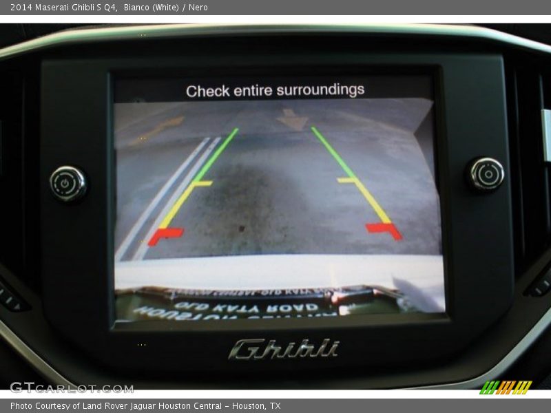 Bianco (White) / Nero 2014 Maserati Ghibli S Q4