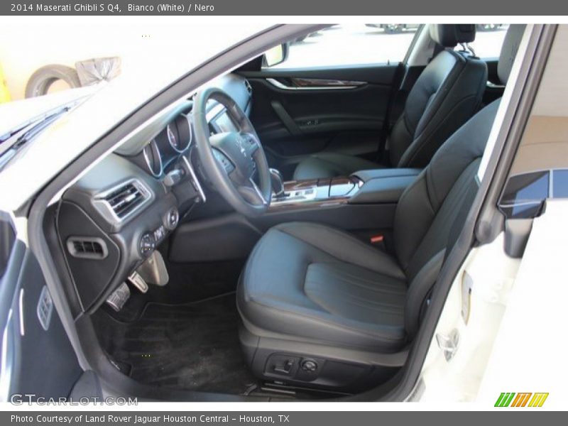Bianco (White) / Nero 2014 Maserati Ghibli S Q4