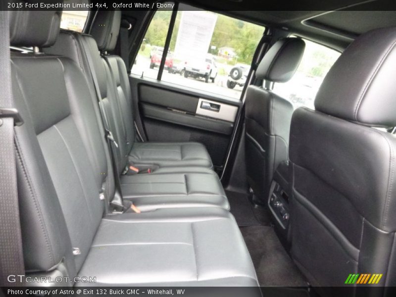 Oxford White / Ebony 2015 Ford Expedition Limited 4x4