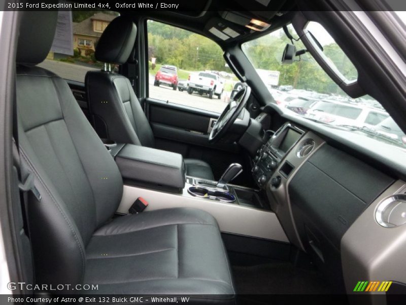 Oxford White / Ebony 2015 Ford Expedition Limited 4x4
