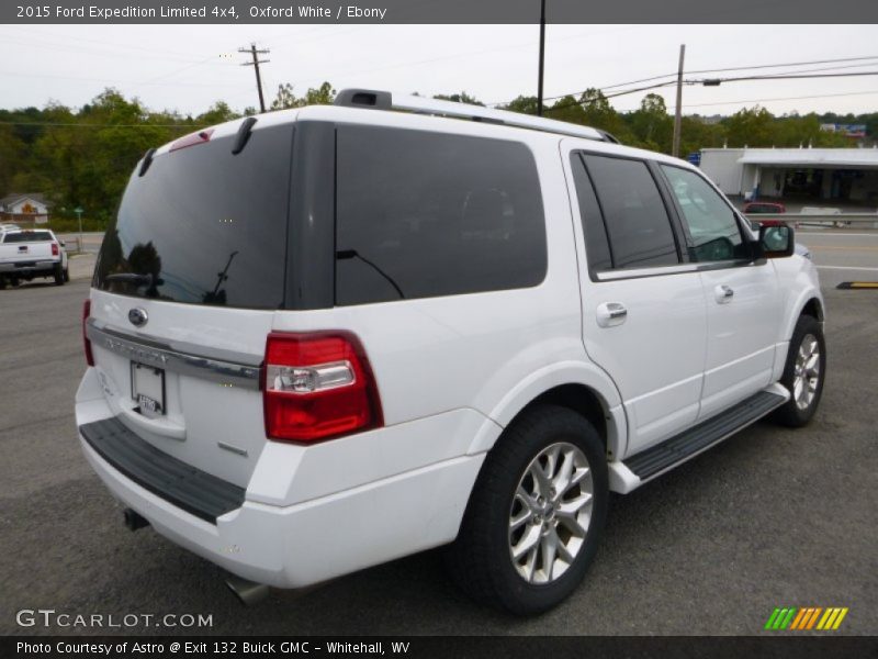 Oxford White / Ebony 2015 Ford Expedition Limited 4x4