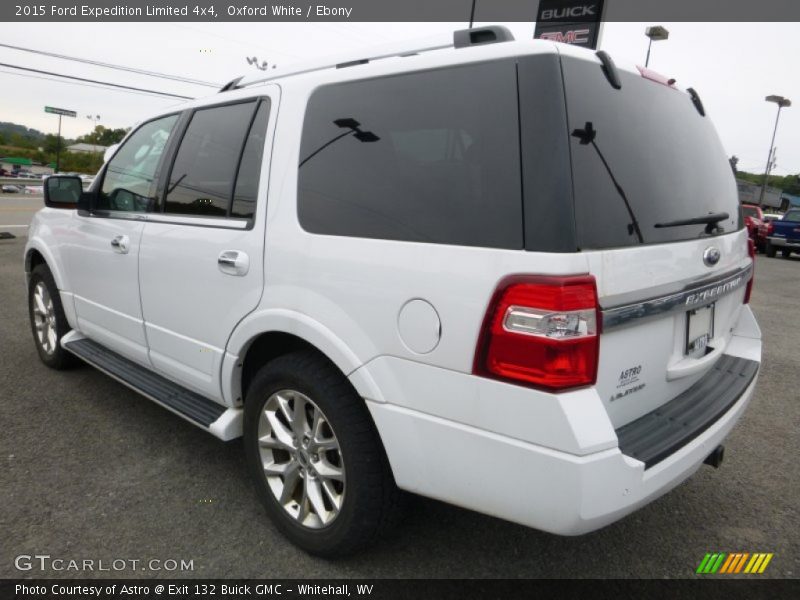 Oxford White / Ebony 2015 Ford Expedition Limited 4x4