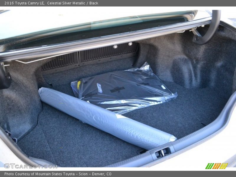  2016 Camry LE Trunk