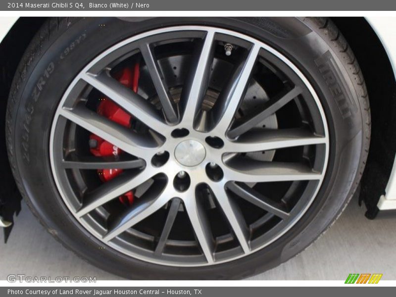 Bianco (White) / Nero 2014 Maserati Ghibli S Q4