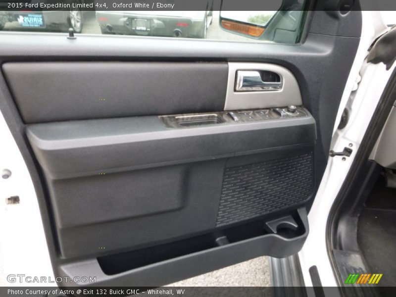 Oxford White / Ebony 2015 Ford Expedition Limited 4x4