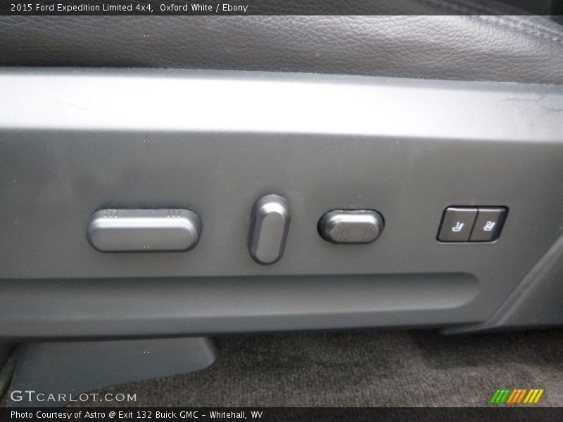 Oxford White / Ebony 2015 Ford Expedition Limited 4x4