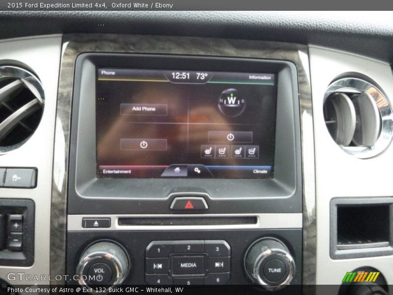 Controls of 2015 Expedition Limited 4x4