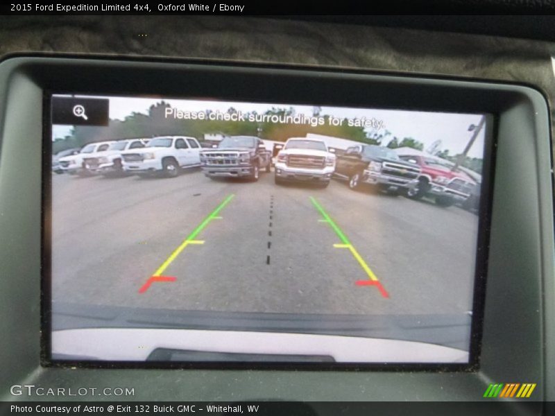 Oxford White / Ebony 2015 Ford Expedition Limited 4x4