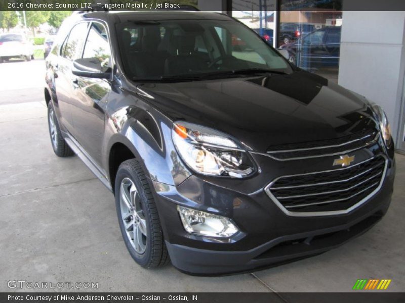 Tungsten Metallic / Jet Black 2016 Chevrolet Equinox LTZ