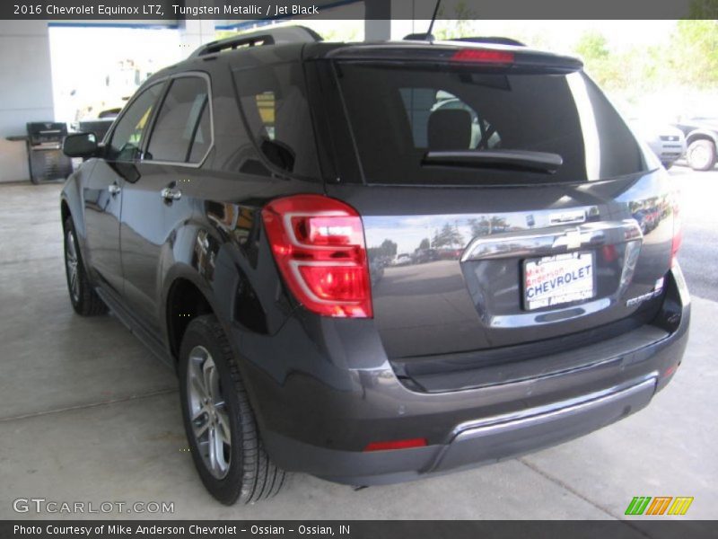 Tungsten Metallic / Jet Black 2016 Chevrolet Equinox LTZ