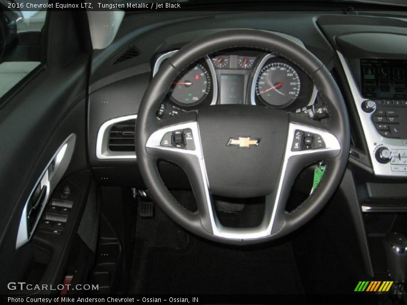 Tungsten Metallic / Jet Black 2016 Chevrolet Equinox LTZ