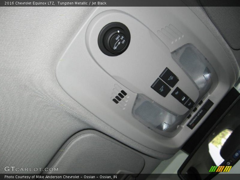 Tungsten Metallic / Jet Black 2016 Chevrolet Equinox LTZ