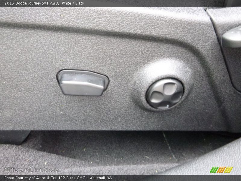 White / Black 2015 Dodge Journey SXT AWD