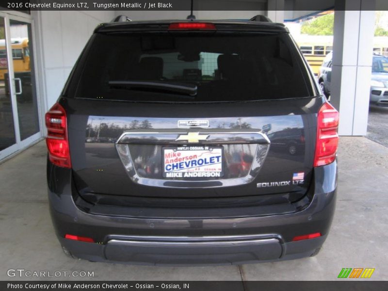 Tungsten Metallic / Jet Black 2016 Chevrolet Equinox LTZ