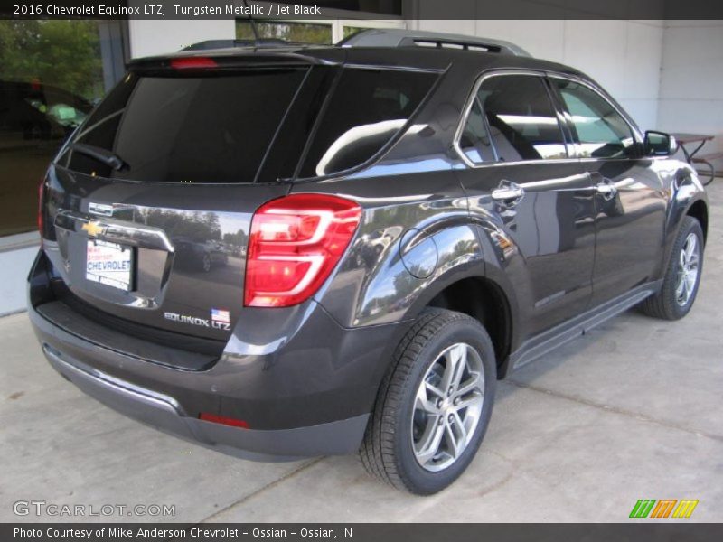 Tungsten Metallic / Jet Black 2016 Chevrolet Equinox LTZ
