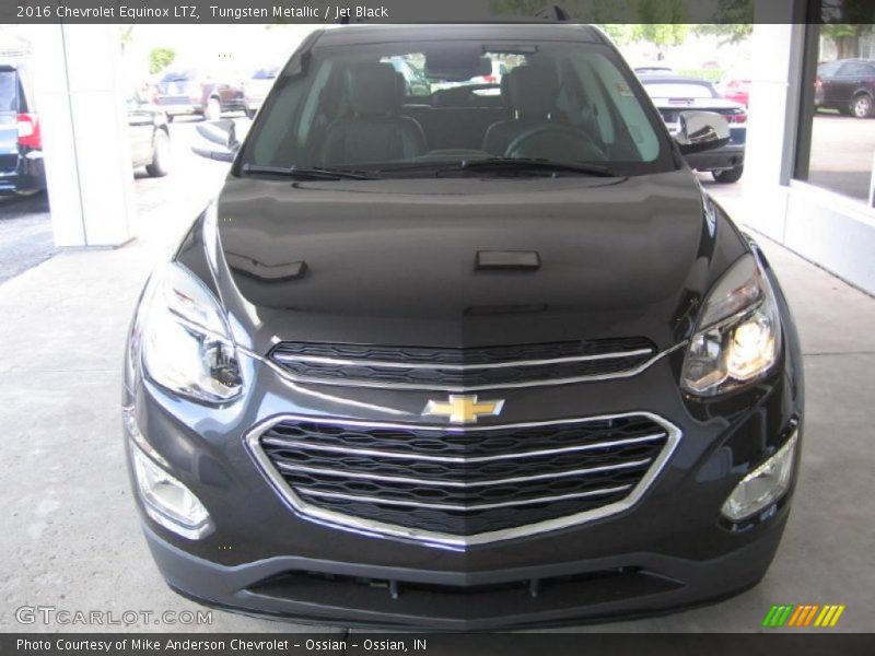 Tungsten Metallic / Jet Black 2016 Chevrolet Equinox LTZ