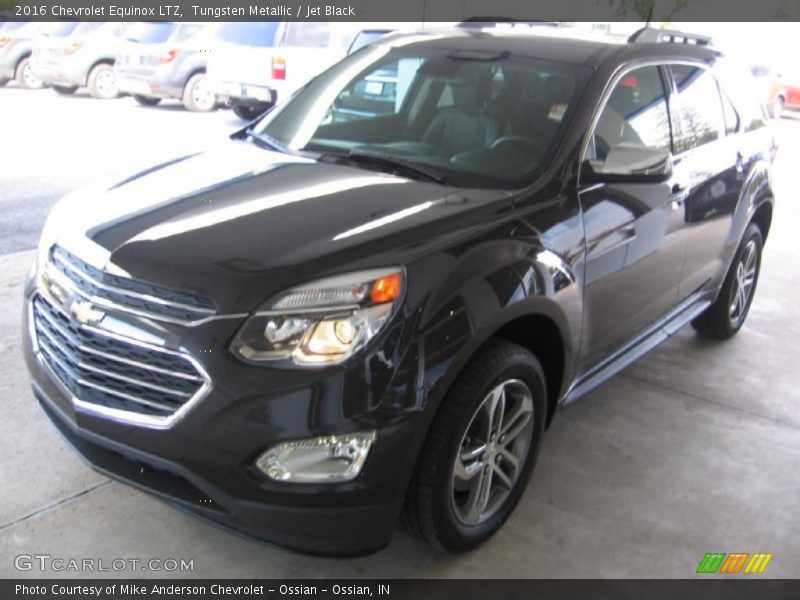 Tungsten Metallic / Jet Black 2016 Chevrolet Equinox LTZ