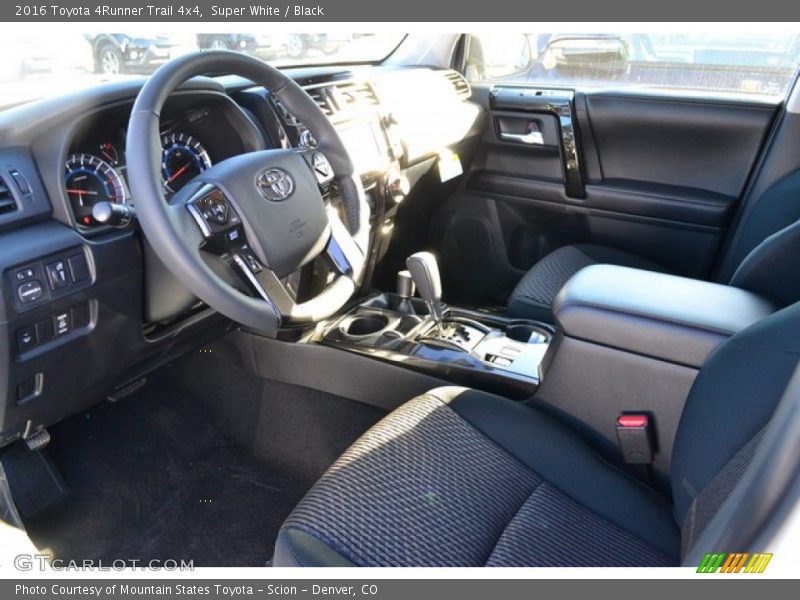 Black Interior - 2016 4Runner Trail 4x4 