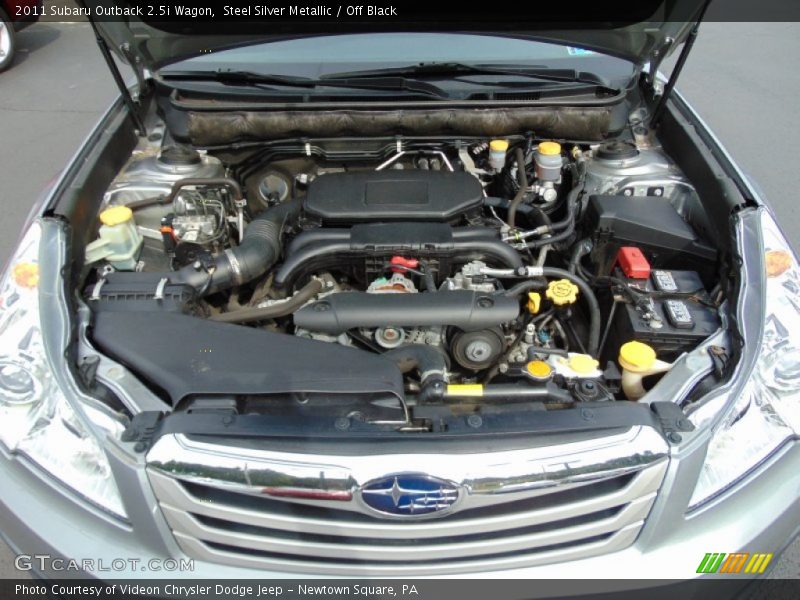  2011 Outback 2.5i Wagon Engine - 2.5 Liter SOHC 16-Valve VVT Flat 4 Cylinder