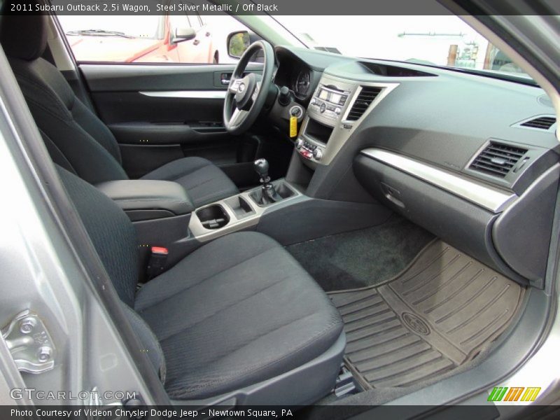 Dashboard of 2011 Outback 2.5i Wagon