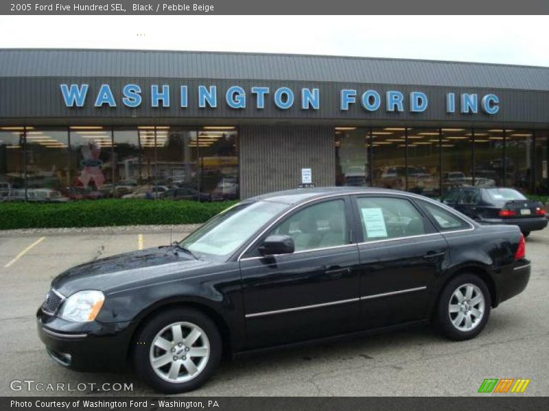 Black / Pebble Beige 2005 Ford Five Hundred SEL