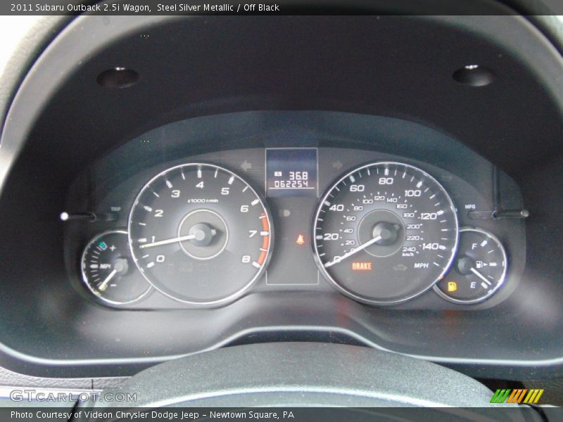  2011 Outback 2.5i Wagon 2.5i Wagon Gauges