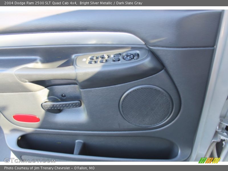 Bright Silver Metallic / Dark Slate Gray 2004 Dodge Ram 2500 SLT Quad Cab 4x4