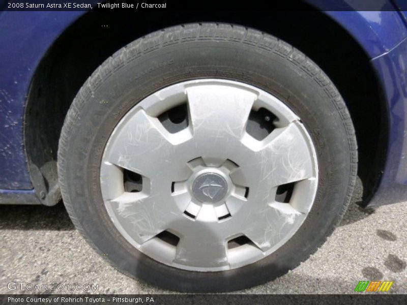 Twilight Blue / Charcoal 2008 Saturn Astra XE Sedan