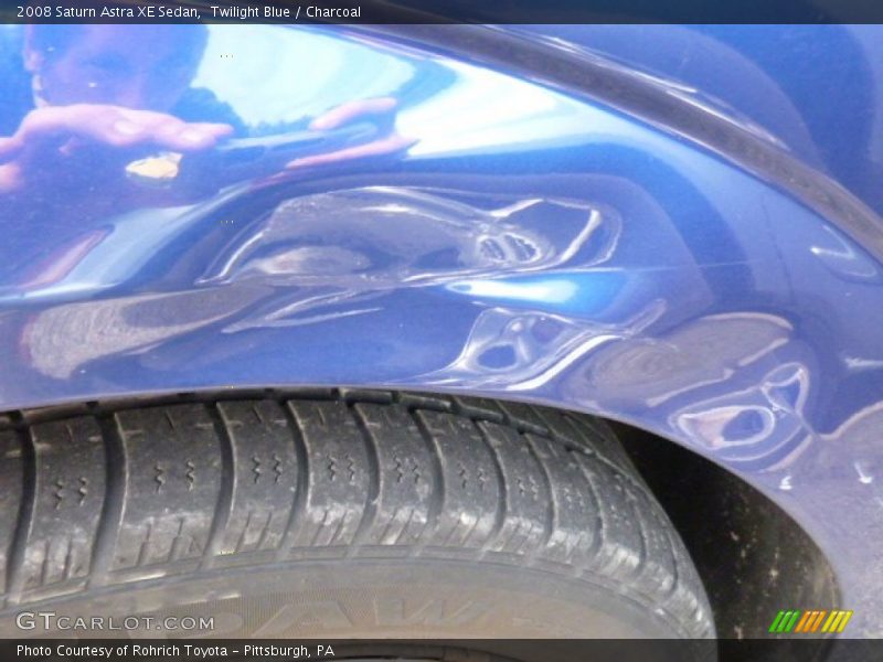 Twilight Blue / Charcoal 2008 Saturn Astra XE Sedan
