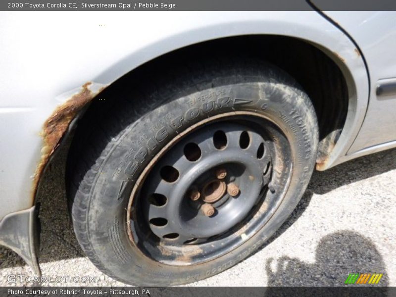 Silverstream Opal / Pebble Beige 2000 Toyota Corolla CE