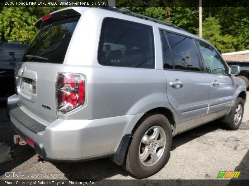 Billet Silver Metallic / Gray 2006 Honda Pilot EX-L 4WD