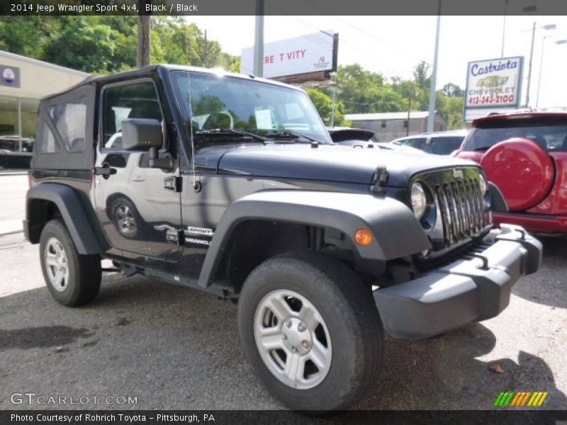Black / Black 2014 Jeep Wrangler Sport 4x4