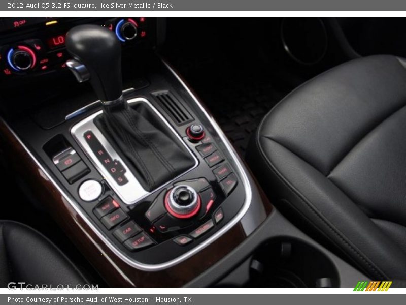 Ice Silver Metallic / Black 2012 Audi Q5 3.2 FSI quattro