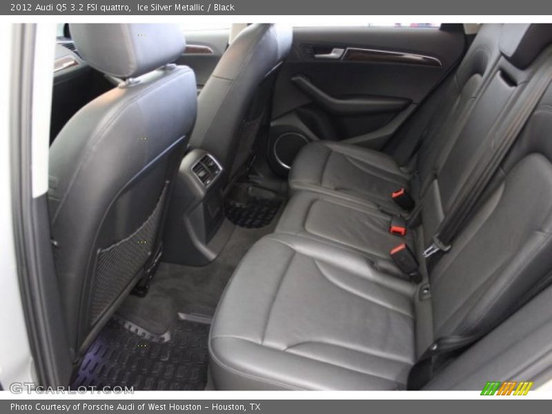Ice Silver Metallic / Black 2012 Audi Q5 3.2 FSI quattro