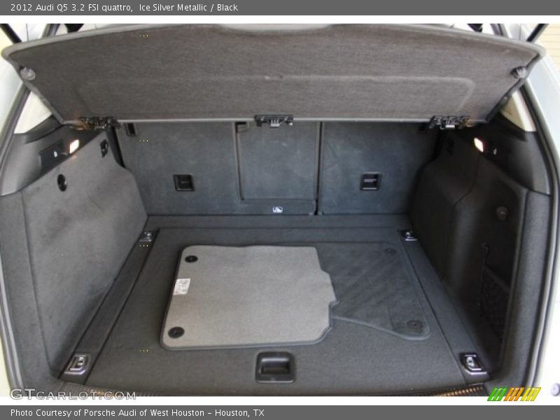 Ice Silver Metallic / Black 2012 Audi Q5 3.2 FSI quattro