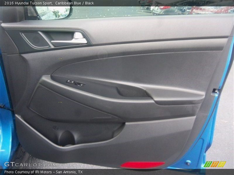 Caribbean Blue / Black 2016 Hyundai Tucson Sport