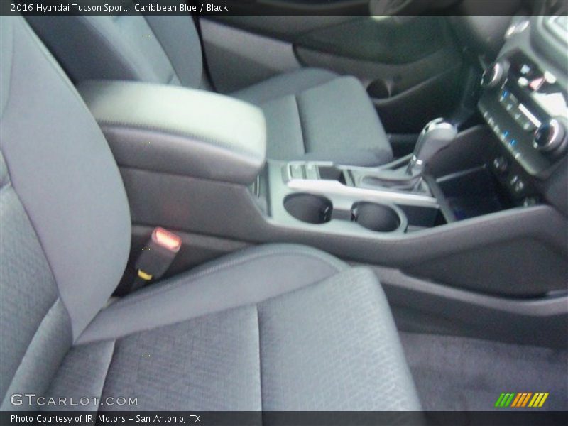 Caribbean Blue / Black 2016 Hyundai Tucson Sport