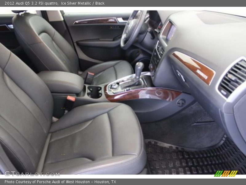 Ice Silver Metallic / Black 2012 Audi Q5 3.2 FSI quattro