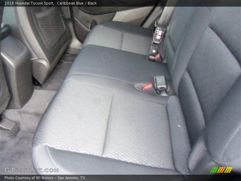 Caribbean Blue / Black 2016 Hyundai Tucson Sport