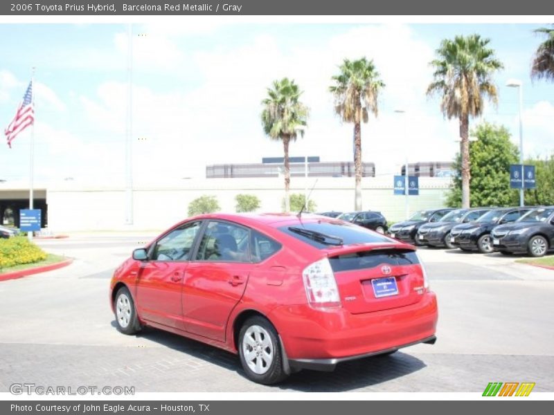 Barcelona Red Metallic / Gray 2006 Toyota Prius Hybrid