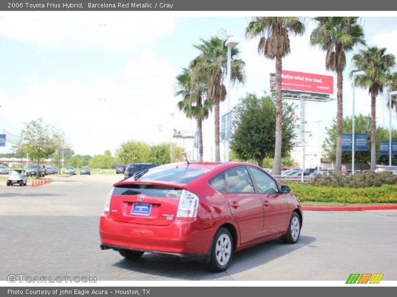 Barcelona Red Metallic / Gray 2006 Toyota Prius Hybrid