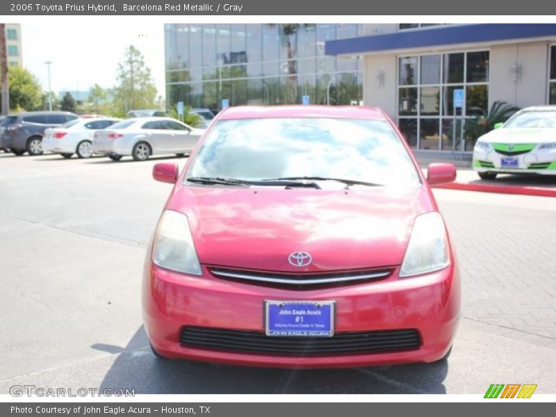 Barcelona Red Metallic / Gray 2006 Toyota Prius Hybrid