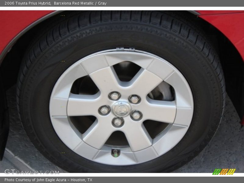 Barcelona Red Metallic / Gray 2006 Toyota Prius Hybrid