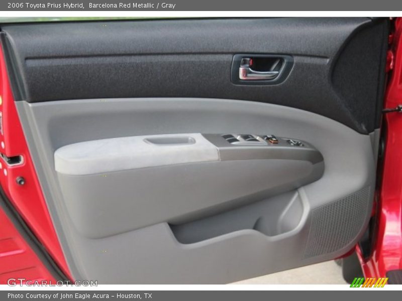 Barcelona Red Metallic / Gray 2006 Toyota Prius Hybrid