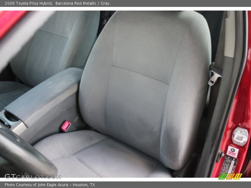 Barcelona Red Metallic / Gray 2006 Toyota Prius Hybrid
