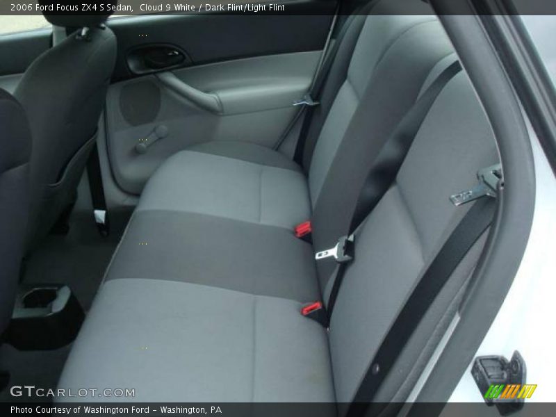 Cloud 9 White / Dark Flint/Light Flint 2006 Ford Focus ZX4 S Sedan