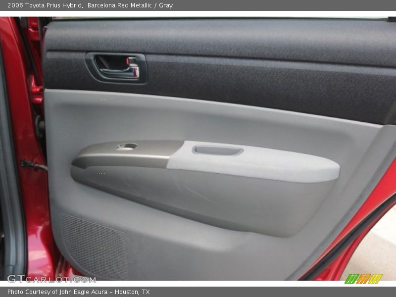 Barcelona Red Metallic / Gray 2006 Toyota Prius Hybrid