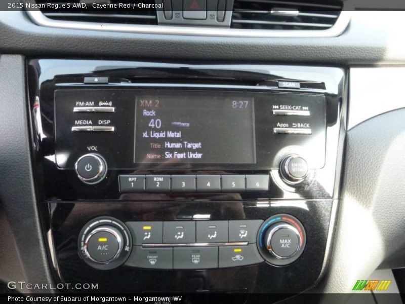 Cayenne Red / Charcoal 2015 Nissan Rogue S AWD